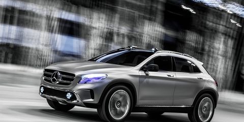 Photos Mercedes Benz Gla Concept New Mercedes Gla Concept Suv