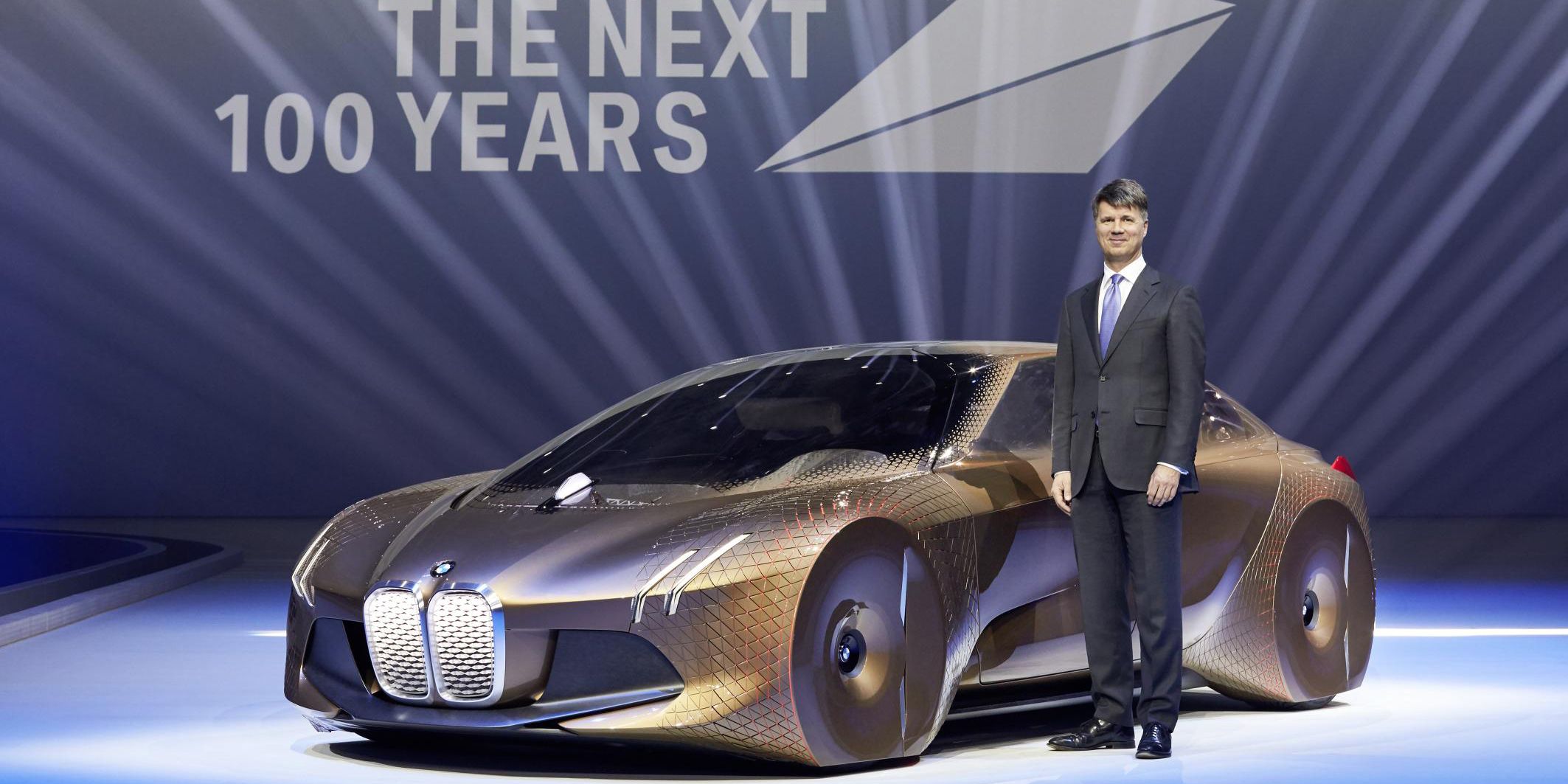 Bmw concept car store vision next 100