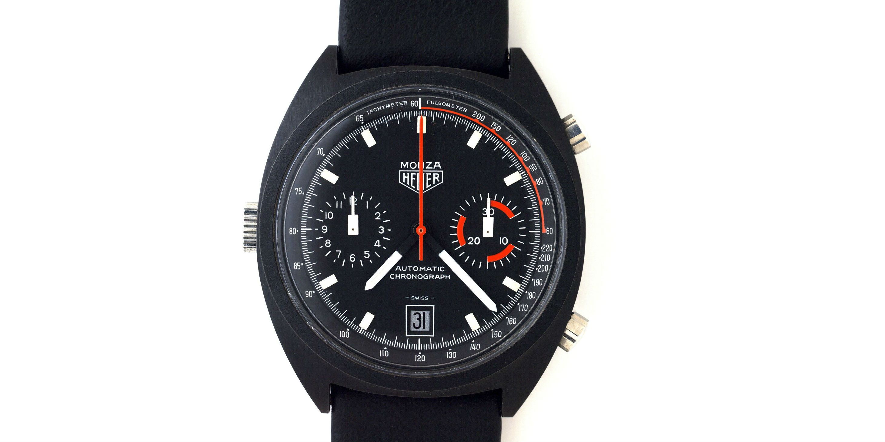 Heuer discount monza vintage