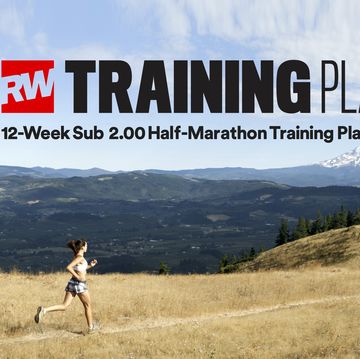 sub-2:00 half marathon training plan