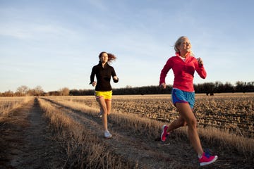 Sky, Fun, Recreation, Shoe, Running, Landscape, People in nature, Leisure, Exercise, Outdoor recreation, 