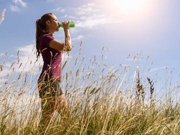 Sky, Happy, People in nature, Summer, Flowering plant, Sunlight, Grassland, Grass family, Meadow, Field, 