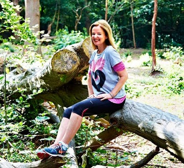 Leg, Shoe, People in nature, Leisure, Forest, Youth, Trunk, Knee, Thigh, Terrestrial plant, 