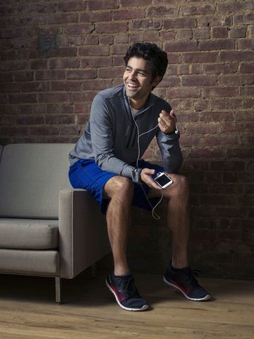 Footwear, Leg, Shoe, Human leg, Human body, Joint, Brick, Sitting, Microphone, Shorts, 