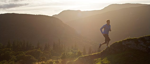 Nature, Mountainous landforms, Recreation, Highland, Landscape, Hill, Endurance sports, Mammal, Exercise, Outdoor recreation, 