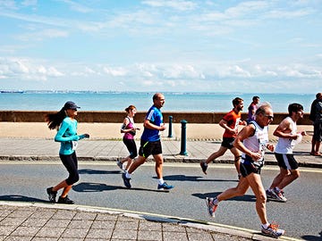 The Isle of Wight Half Marathon doubles as a perfect weekend break for Adrian Monti (and family).