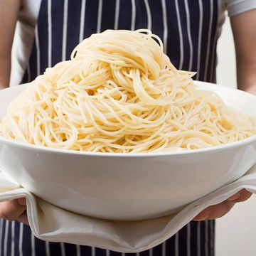 Cuisine, Food, Noodle, Ingredient, Spaghetti, Al dente, Chinese noodles, Rice noodles, Dish, Recipe, 
