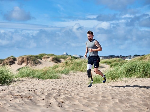 Sand, Natural environment, Landscape, Running, People in nature, Shorts, Aeolian landform, Ecoregion, Tourism, Vacation, 