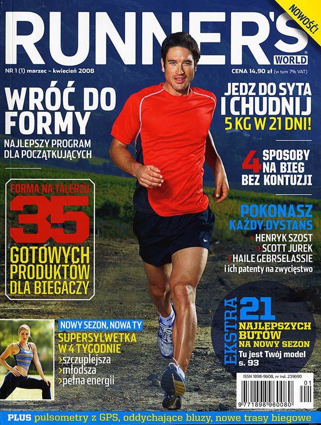 Runners World cover - July 2010 – iRunFar