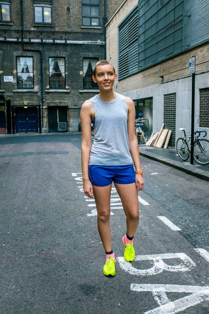 Athlete, Yellow, Street fashion, Running, Snapshot, Recreation, Physical fitness, Fashion, Footwear, Exercise, 