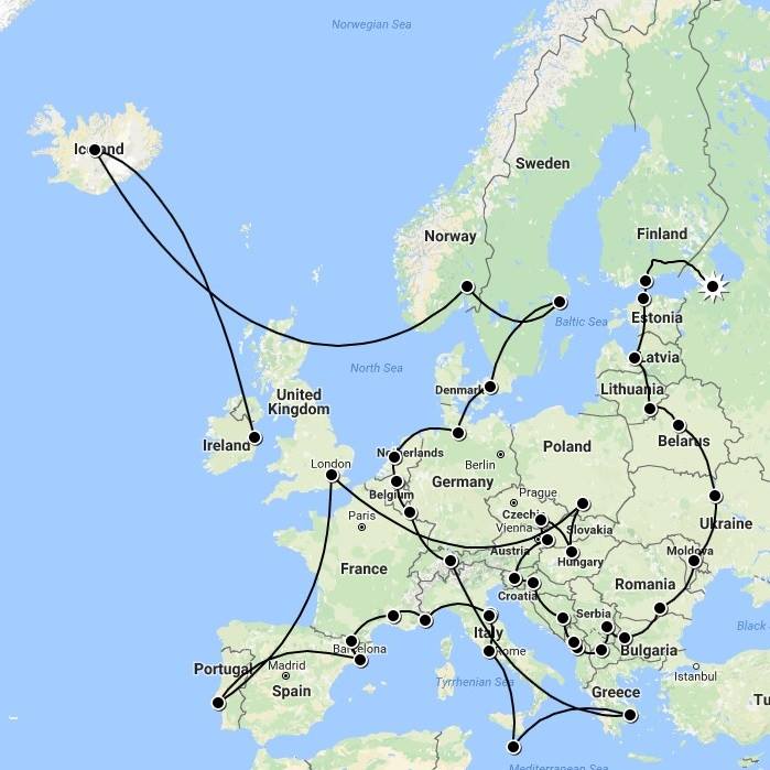 Map, Ecoregion, World, Atlas, 