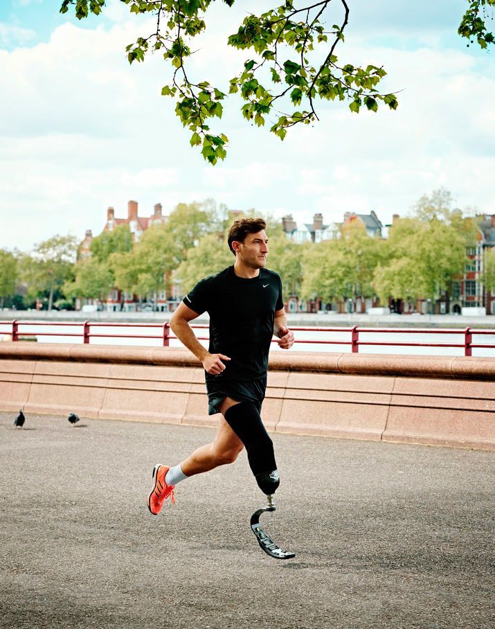 Human Race: 'I'm more able with one leg