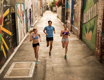 Road, Infrastructure, Human leg, Endurance sports, Street, Running, Active shorts, Long-distance running, Shorts, Athletic shoe, 