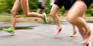 running, human leg, recreation, calf, sports, individual sports, leg, exercise, joint, jogging,