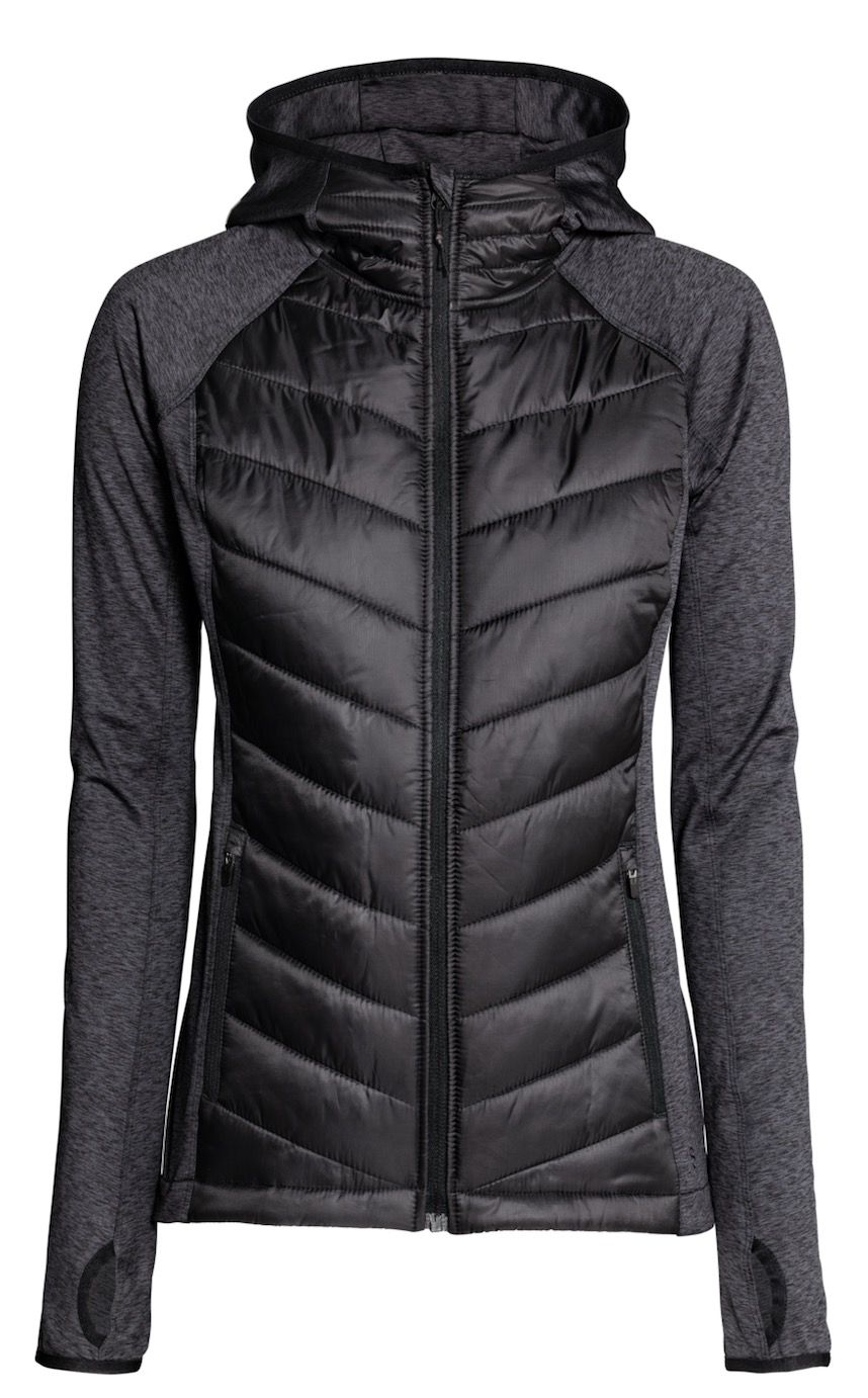 Womens padded running discount jacket