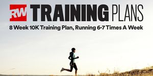 8 week 10K training plan, running 6-7 times a week