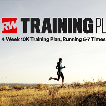 4 week 10K training plan running 6-7 times a week