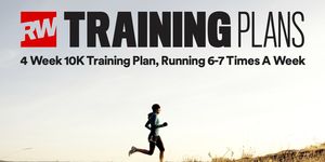 4 week 10K training plan running 6-7 times a week