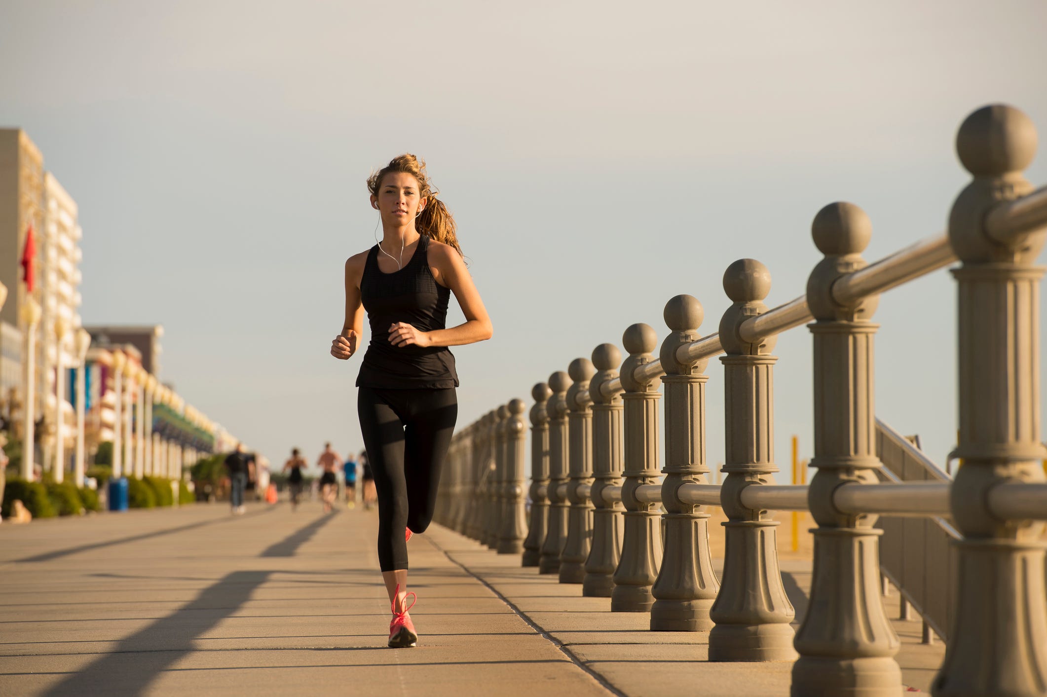 Running, Jogging, Recreation, Atmospheric phenomenon, Fashion, Exercise, Individual sports, Shoe, Photography, Footwear, 