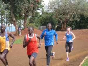 Nature, People, Fun, Recreation, Social group, Sleeveless shirt, Mammal, Leisure, Community, Running, 