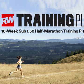 Sub 1:50 half marathon training plan