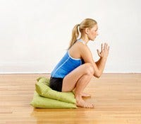 6 soothing yoga pillow poses