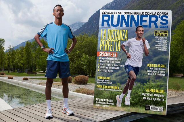 L'intervista esclusiva a Yeman Crippa è sul nuovo numero di maggio di Runner's World, in edicola e negli store digitali