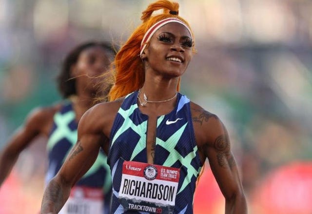 Sha'Carri Richardson (FOTO: GETTY IMAGES) 