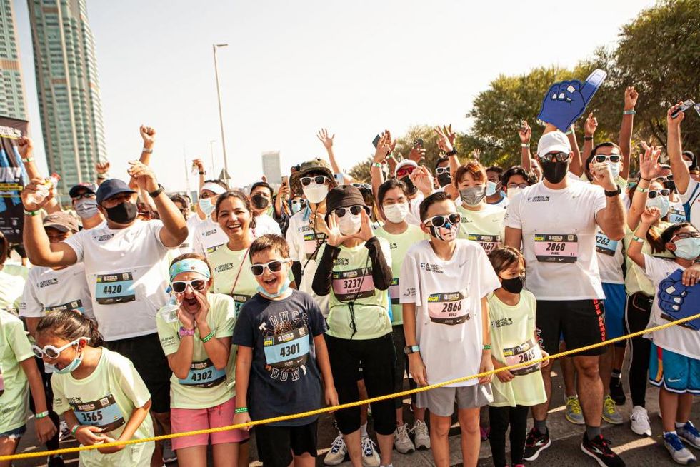 Allegria e festa alla Adnoc Abu Dhabi Marathon