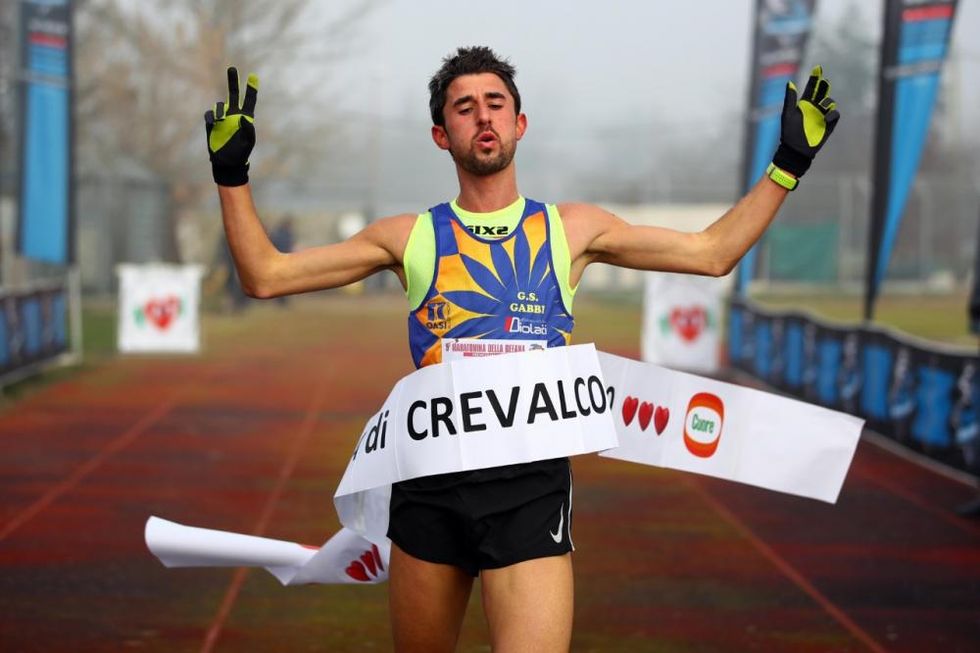 Marco Ercoli, vincitore della Maratonina della Befana 2020. ( )