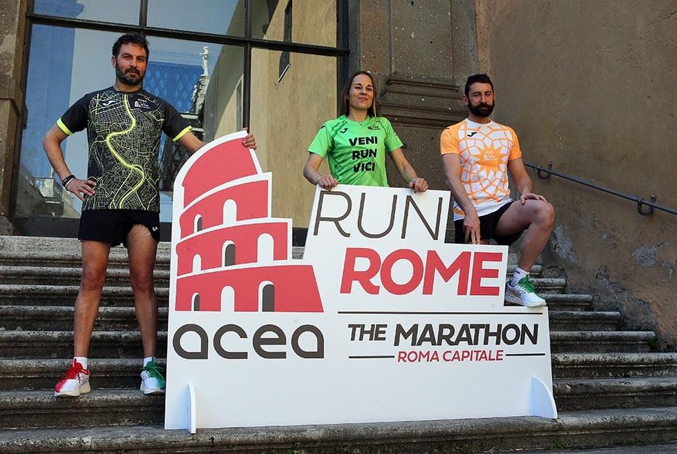 Le tre maglie ufficiali di maratona, Fun Race e staffetta ( )