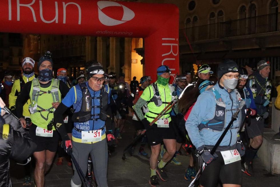 La partenza della Ultrabericus 100k ( )