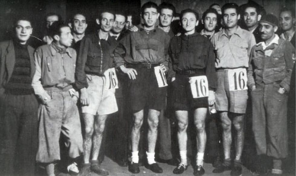 Un team della Monza-Resegone del 1947 ( )
