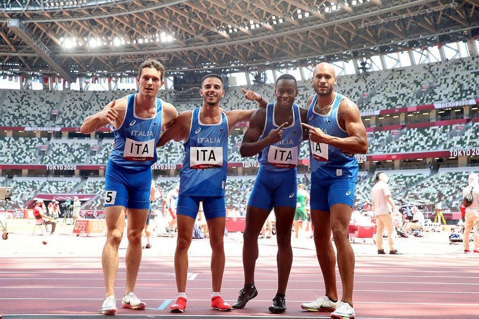 La 4x100 italiana alle Olimpiadi di Tokyo 2020 ( )