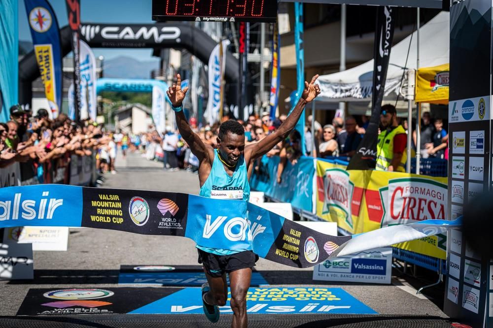 Petru Mamu vince il XXVIII Giir di Mont (foto Marco Gulberti).