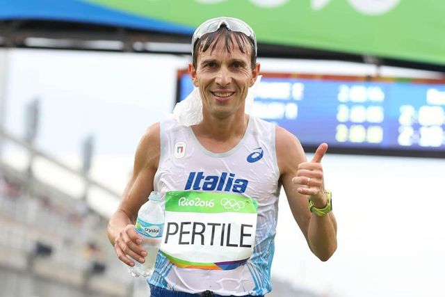Ruggero Pertile, punto di forza della maratona azzurra, in carriera ha vinto le 42K di Roma (due volte), Torino e Padova