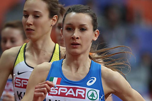 Giulia Viola, campionessa italiana indoor 2017 dei 3000 metri