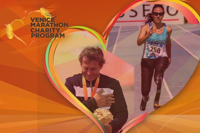 Alex Zanardi e Giusy Versace, testimonial e madrina della Venice Marathon 2017
