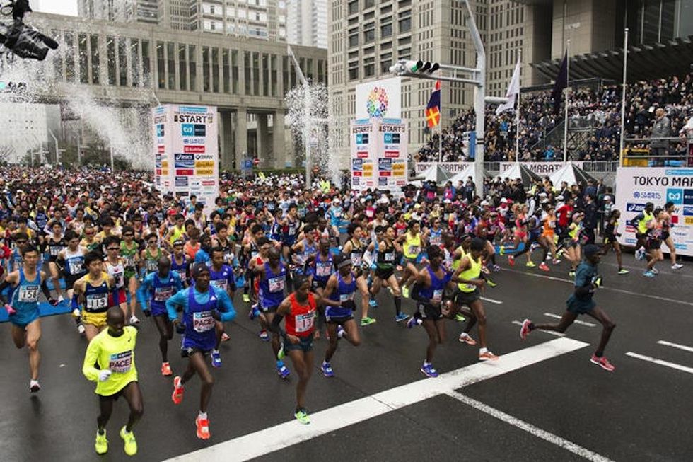 La maratona di Tokio è tra le 6 major mondiali