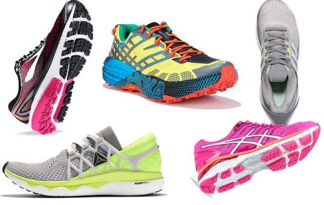 Alcune delle scarpe premiate da Runner's World nel corso del 2017