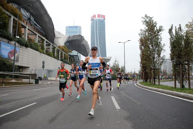 Uno scatto della Milano21 Half Marathon 2018