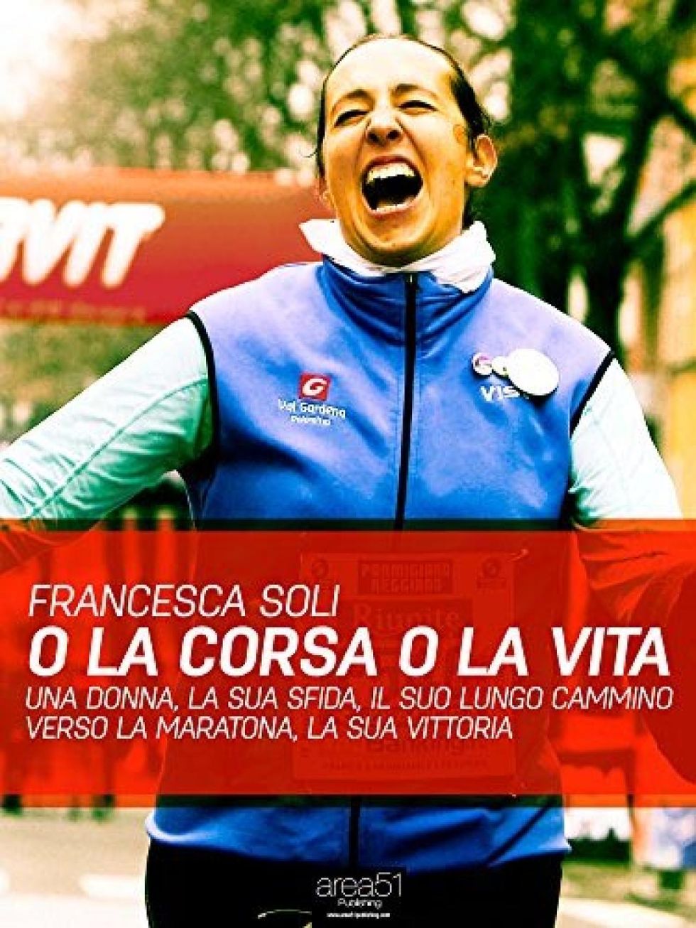 Cover di “O la corsa o la vita” di Francesca Soli - Area51 Publishing