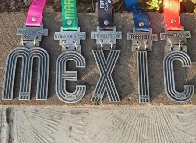 Mexico City Marathon, le medaglie