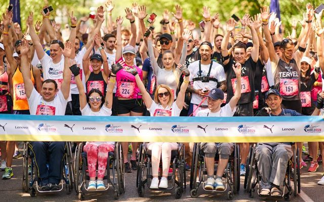 La WFLWR è l’unica corsa che si corre in contemporanea in tutto il mondo  per raccogliere fondi destinata alla ricerca sulle lesioni del midollo spinale