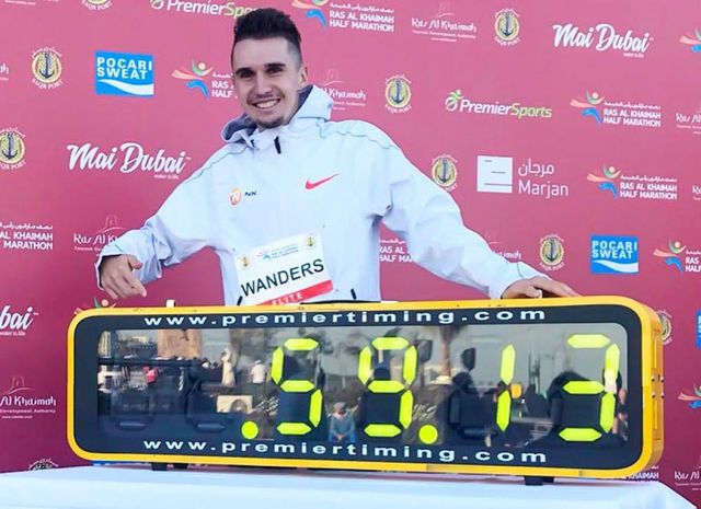 Jilien Wanders, nuovo record europeo alla RAK Half Marathon