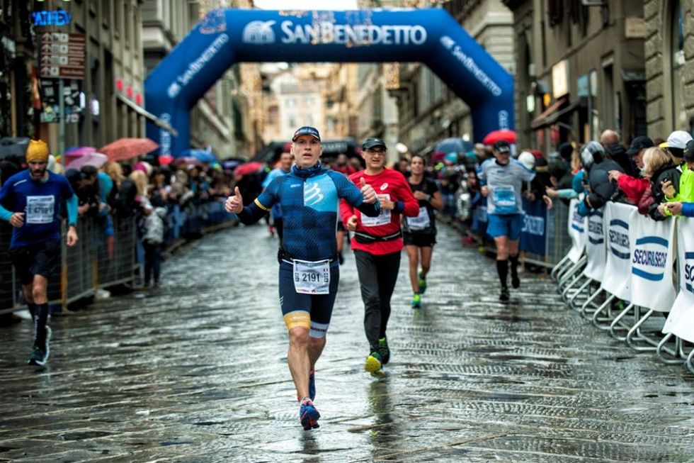 Asics Firenze Marathon, edizione 2018.Foto Pierluigi Benini