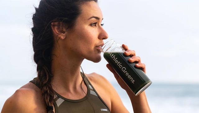 Athletic Greens, energia verde per il runner