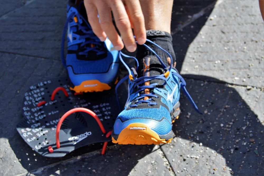 Mizuno wave clearance hayate blu