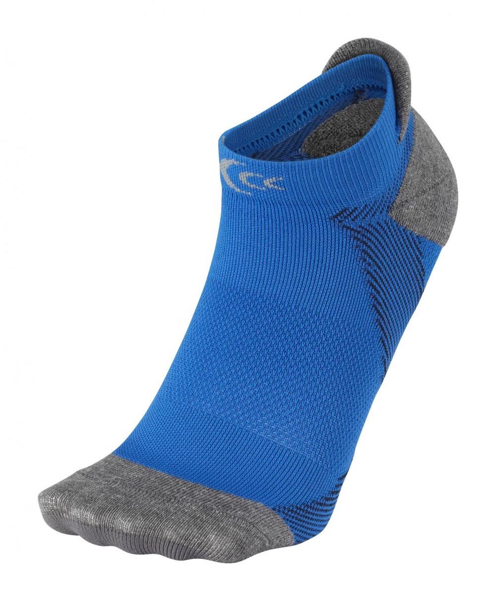 Arch support short sock blu
