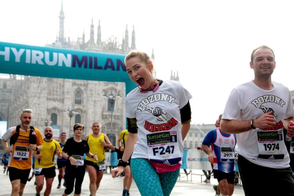 Milano Marathon - la festa